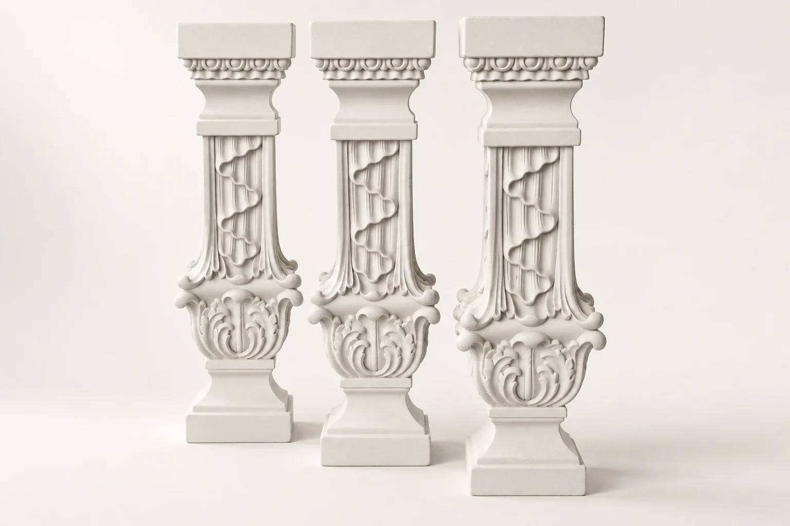 Acanthus Column And Pilaster