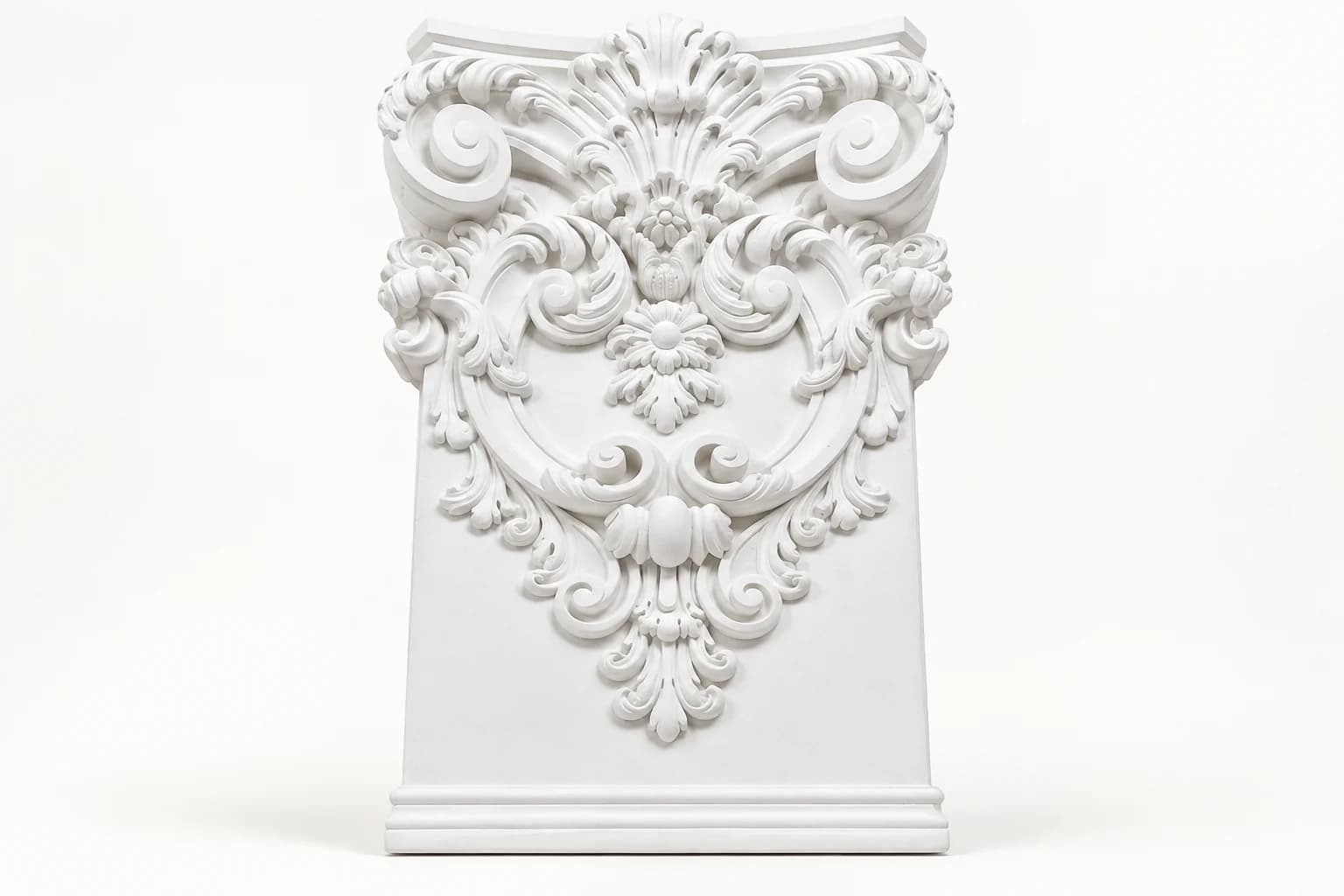 Baroque Scroll Capitals & Bases