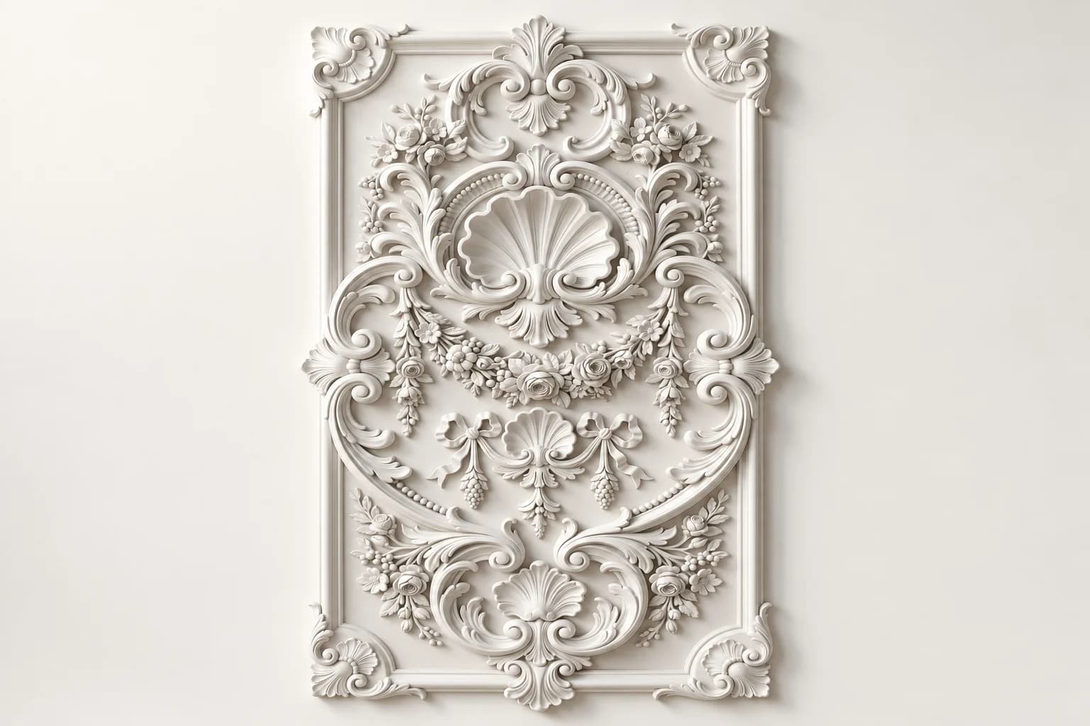 Shell and Acanthus Running Frieze