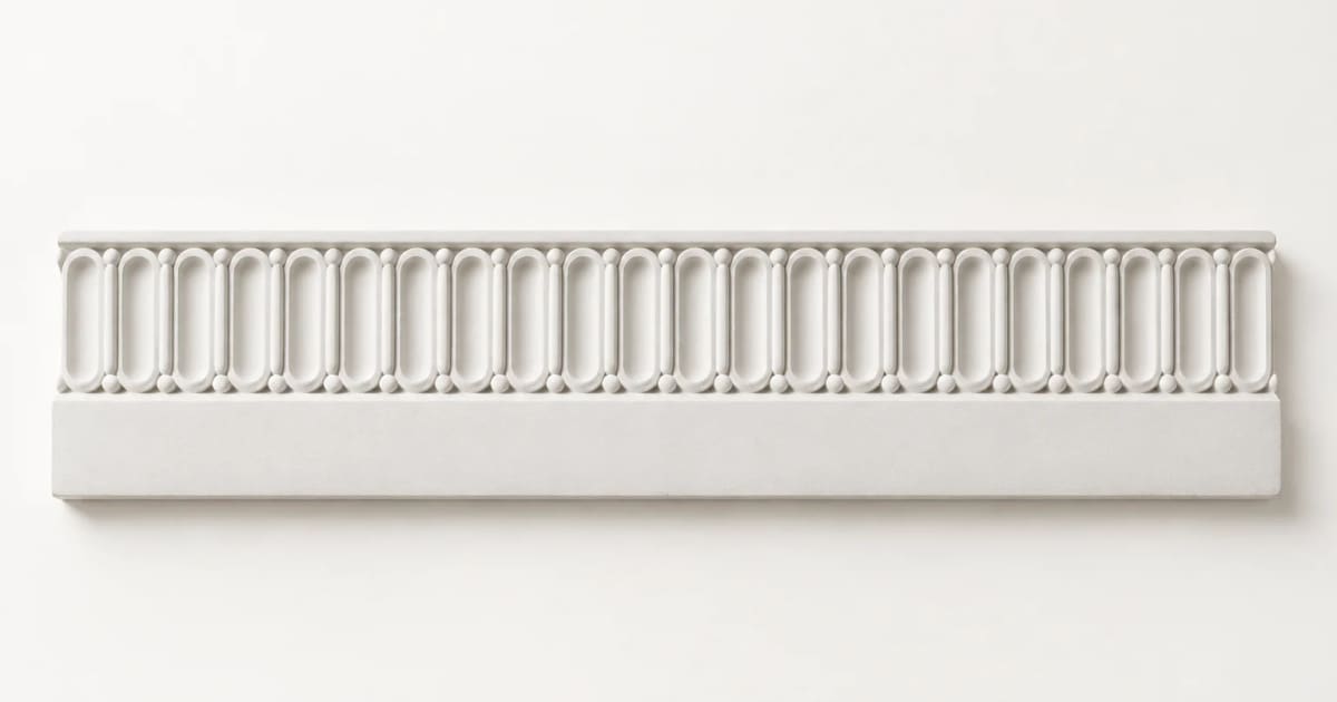 Loop-and-Bead Crown Molding | Seattle & Bellevue, WA · Ornaplaster